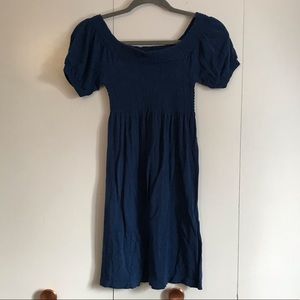 Navy blue dress